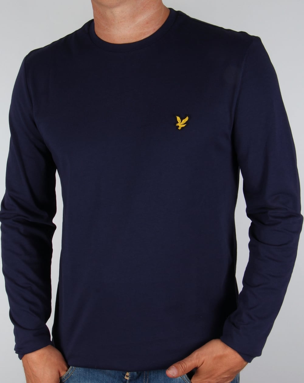 Lyle And Scott Long Sleeve T Shirt Navy