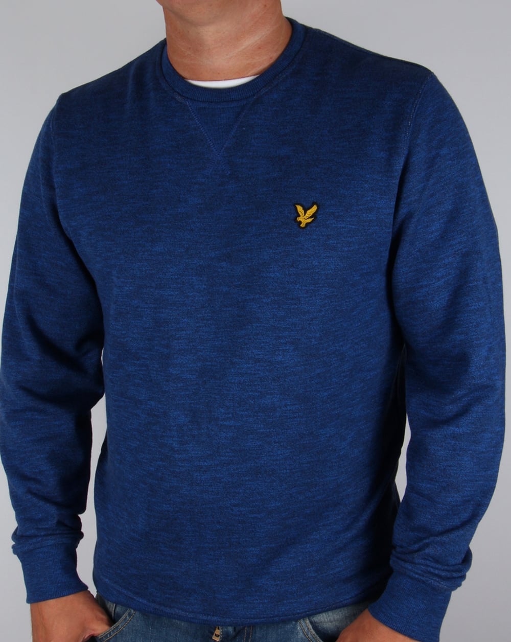 Lyle And Scott Mouline Sweatshirt Navy