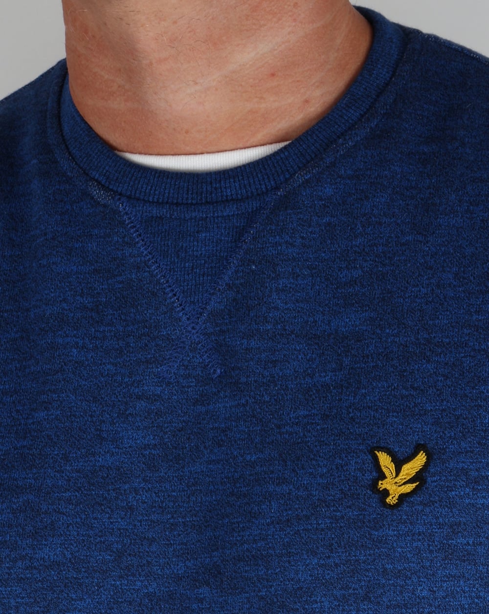 Lyle And Scott Mouline Sweatshirt Navy