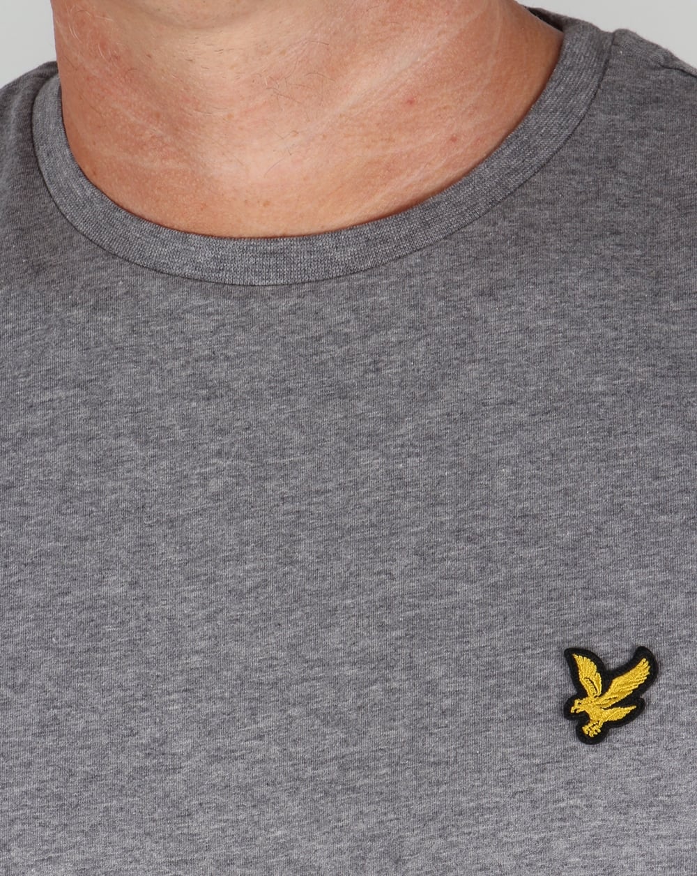 Lyle And Scott Long Sleeve T-shirt Mid Grey Marl