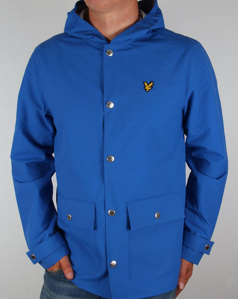 Lyle And Scott Raincoat Lake Blue