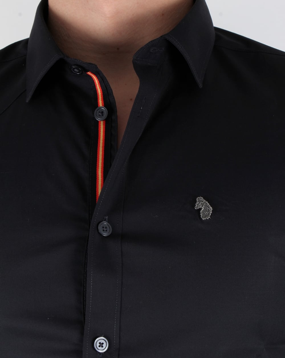 Luke Butchers Pencil Shirt Black