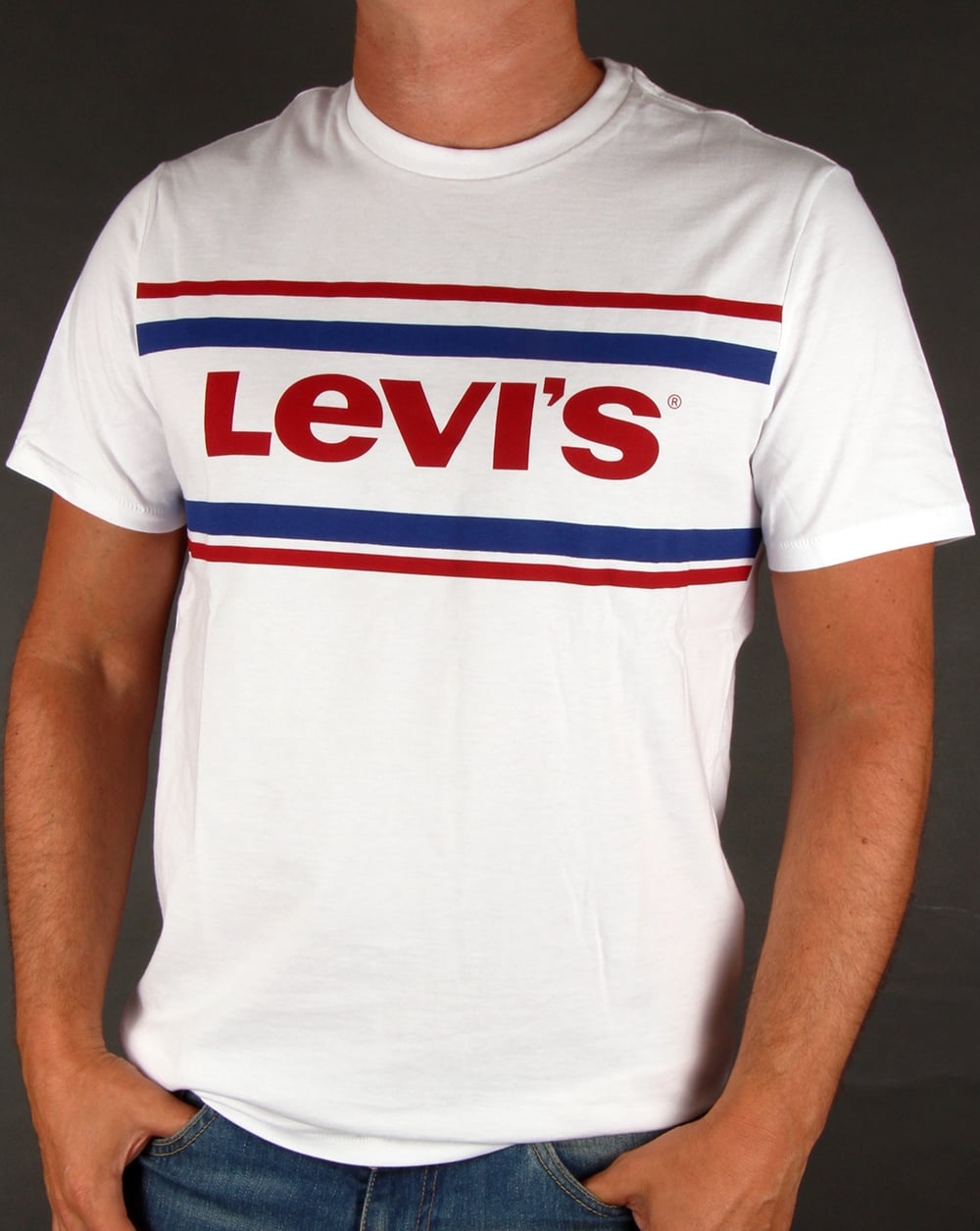 Levis Vtg Logo T-shirt White