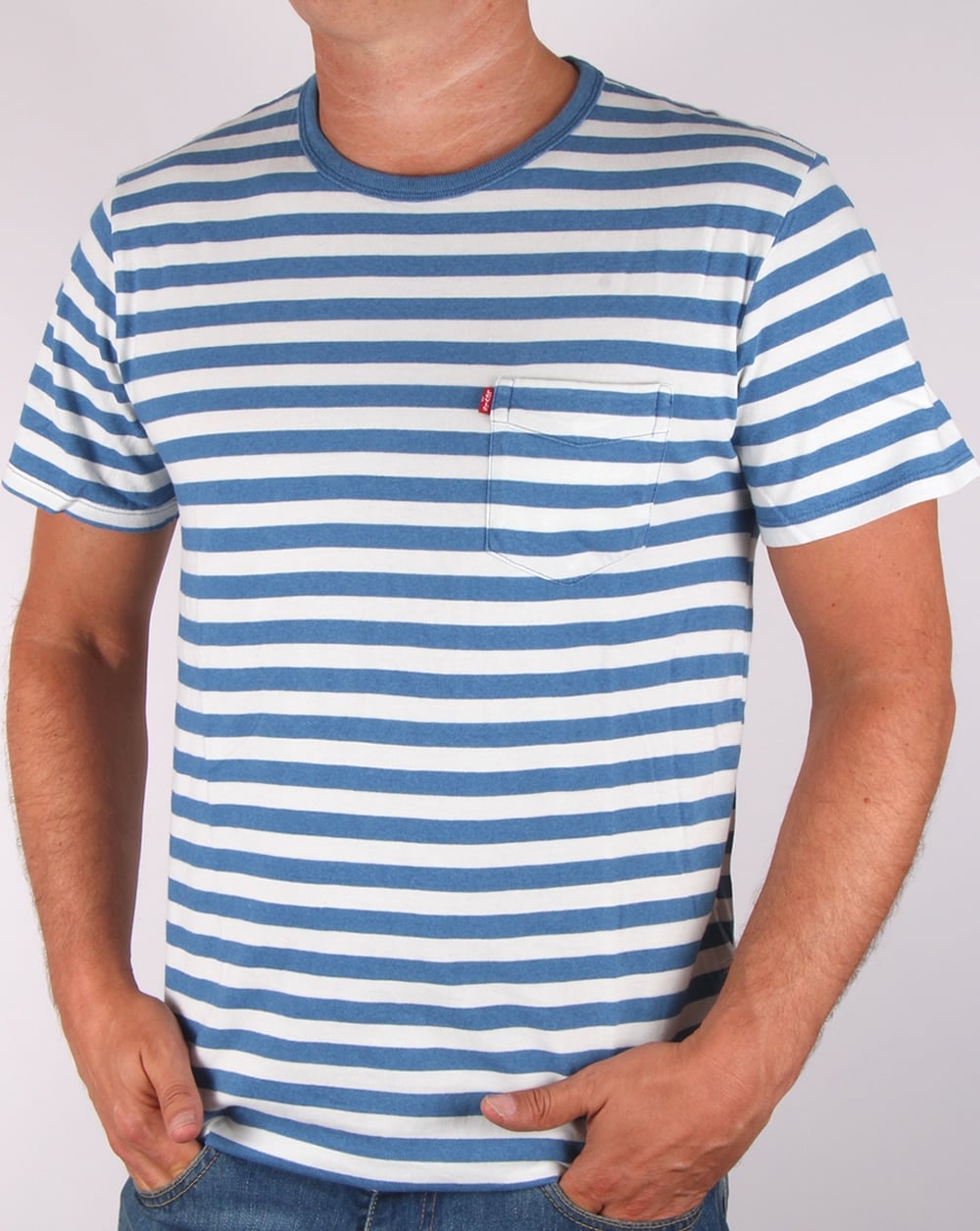 Levis Sunset Pocket T-shirt Faded Indigo