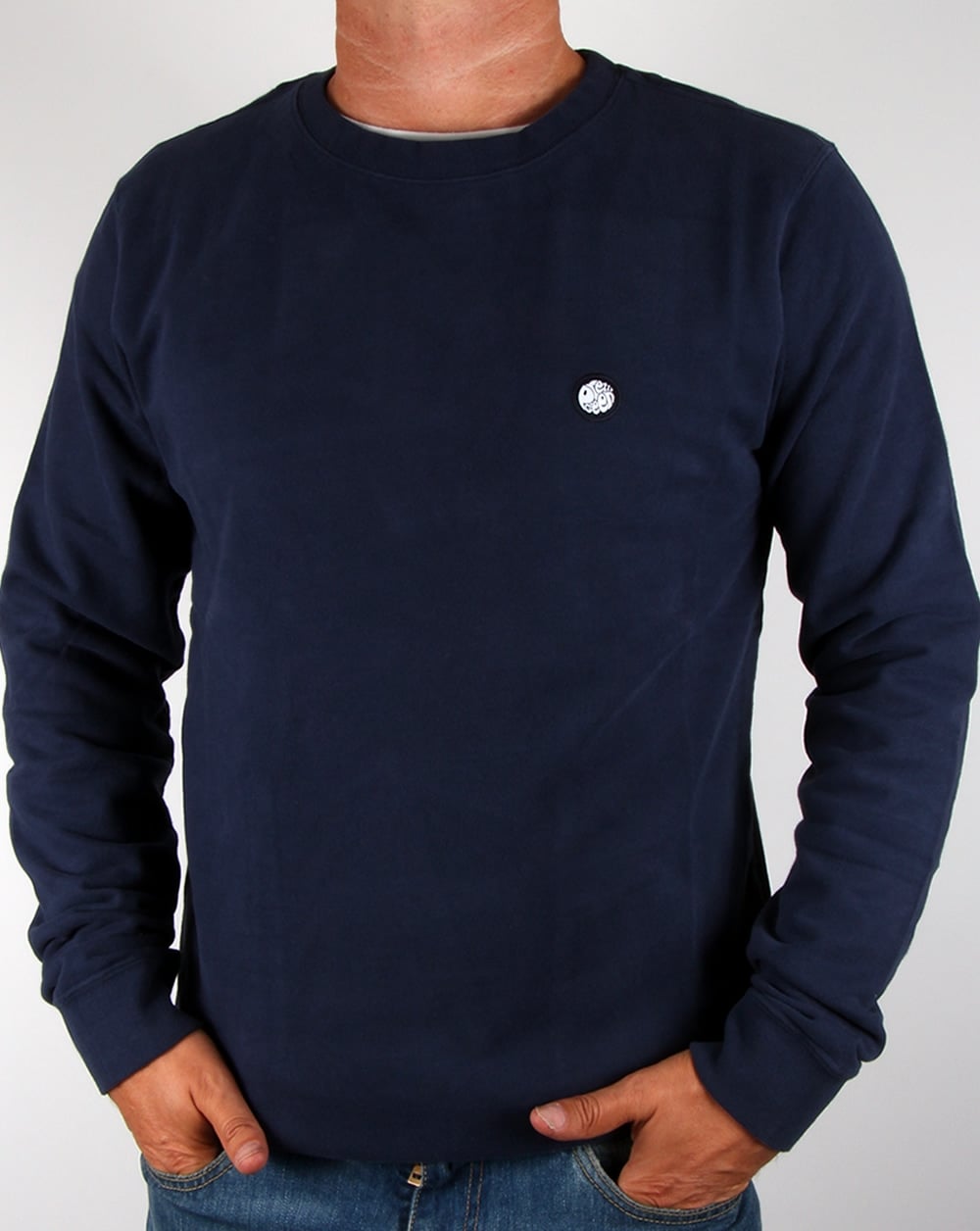 Pretty Green Foxlair Sweat Navy