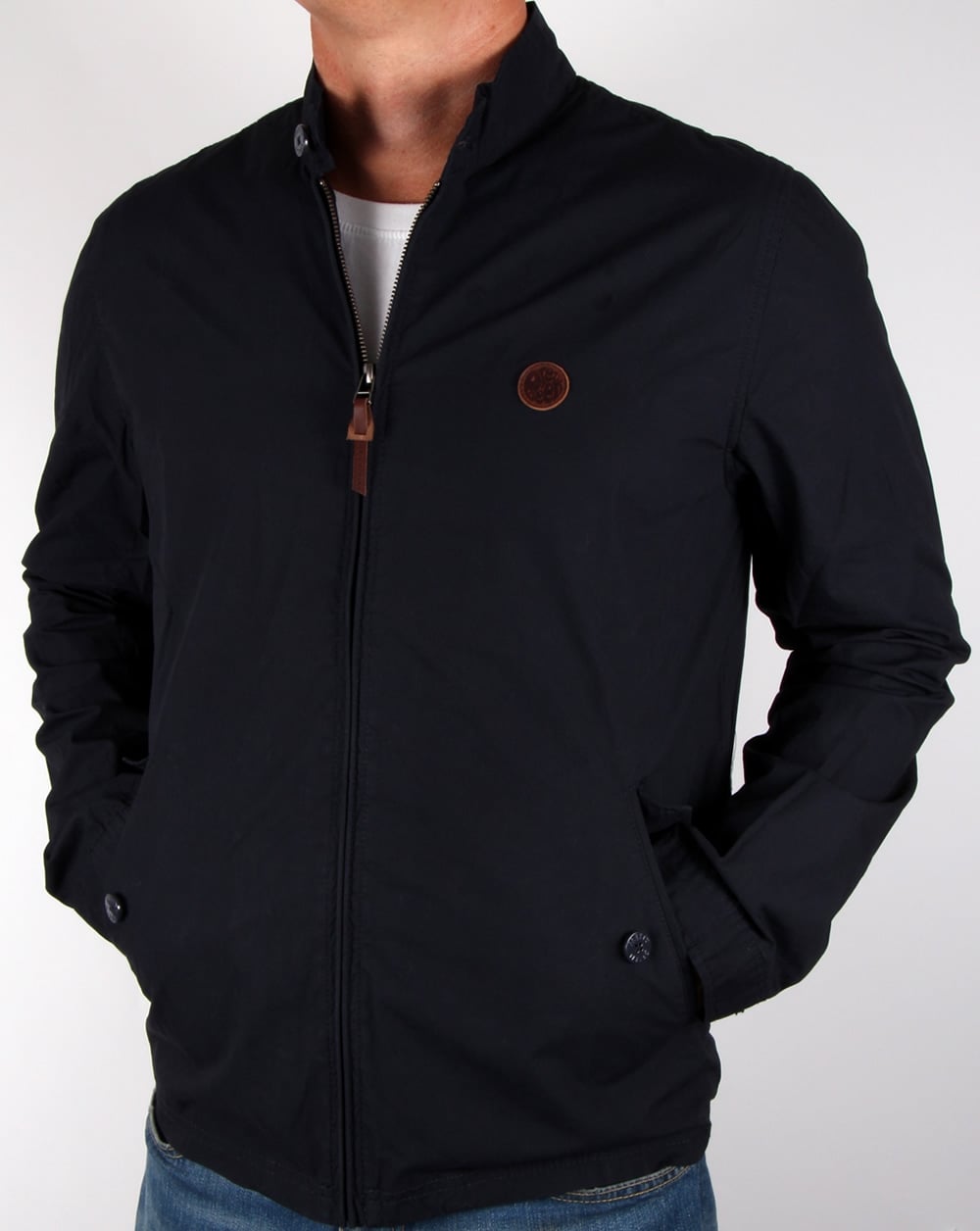 Pretty Green Kingsway Harrington Navy
