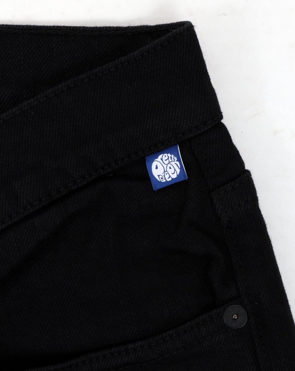 Pretty Green Erwood Slim Fit Jeans Black Rinse