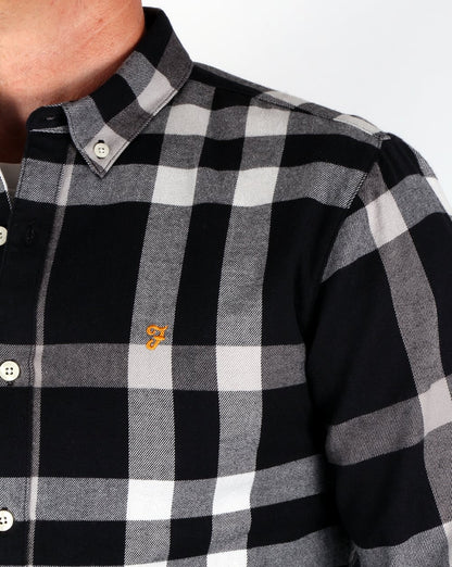Farah Chapel Check Shirt Black