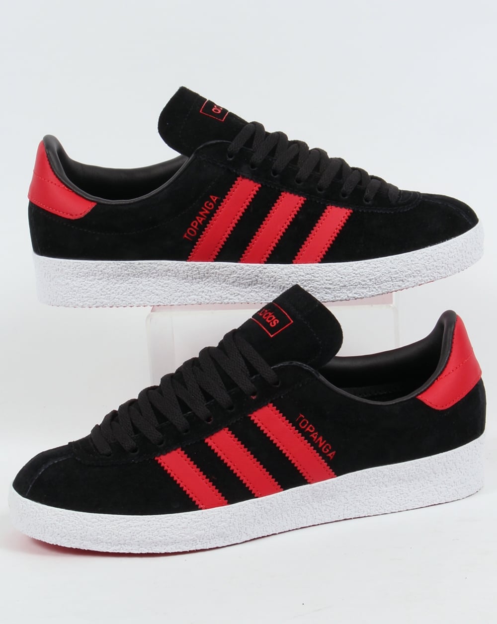 Adidas Topanga Trainers Black/Red