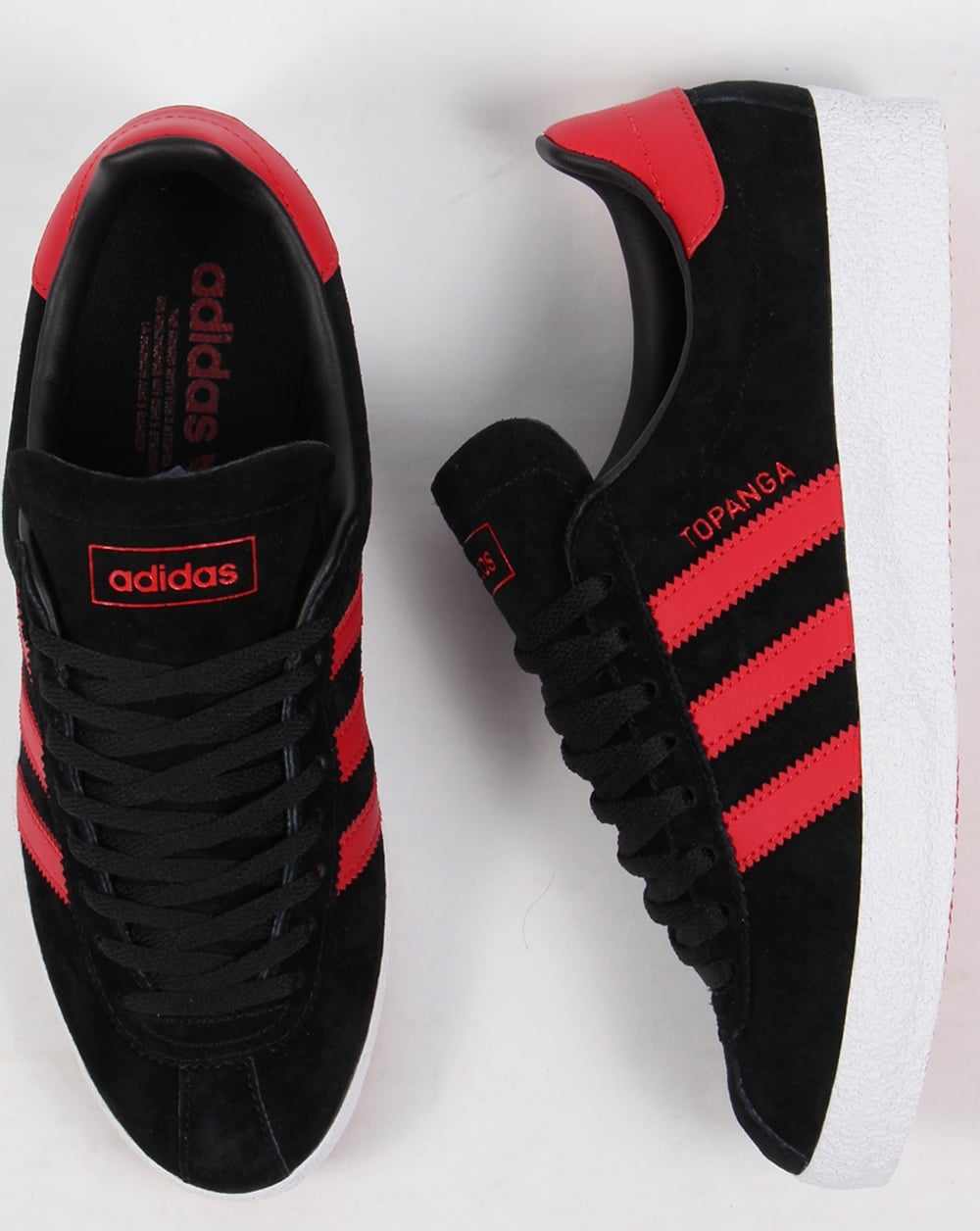 Adidas Topanga Trainers Black/Red