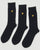 Lyle And Scott 3 Pack Vintage Socks Navy