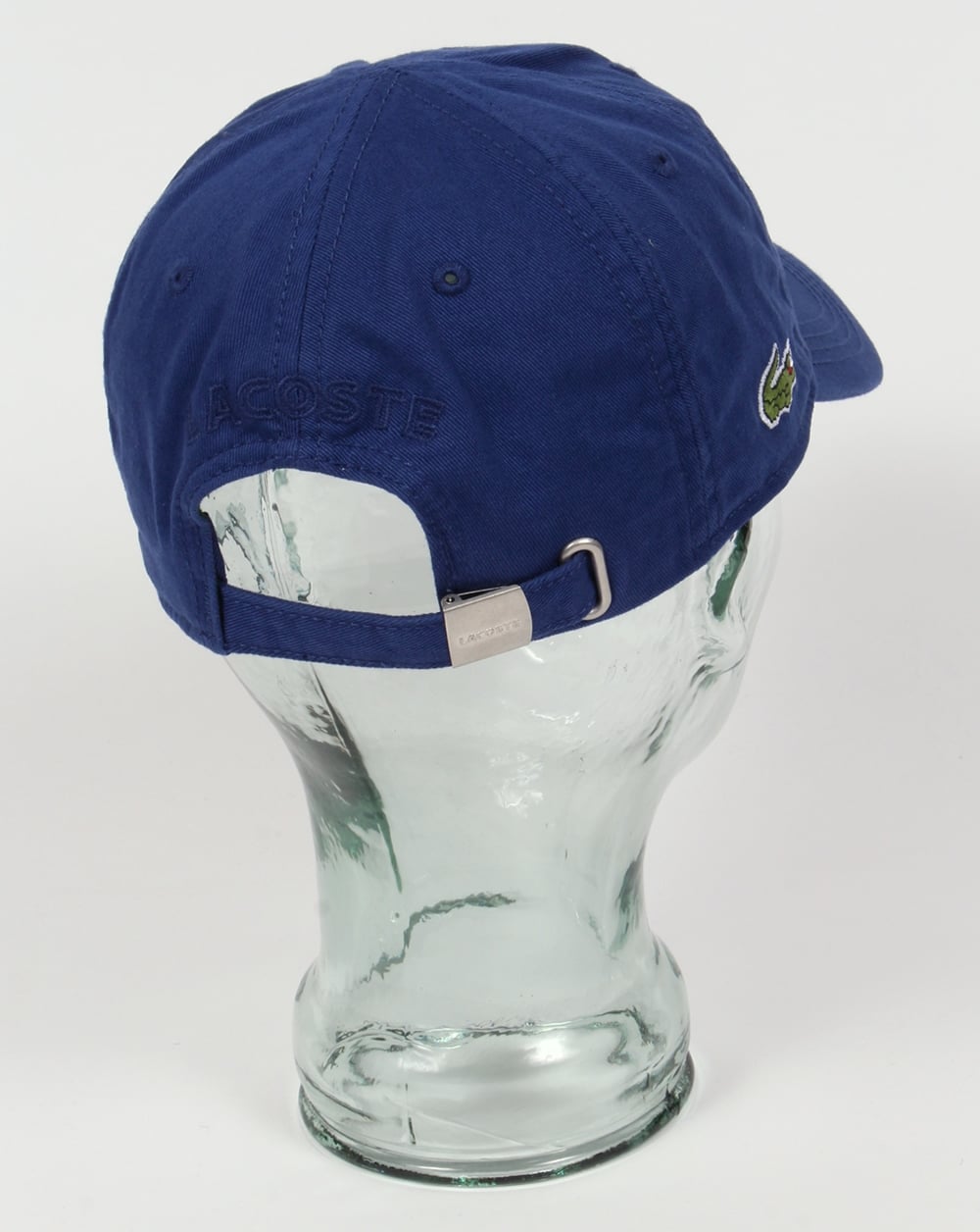 Lacoste Gabardine Baseball Cap Royal Blue