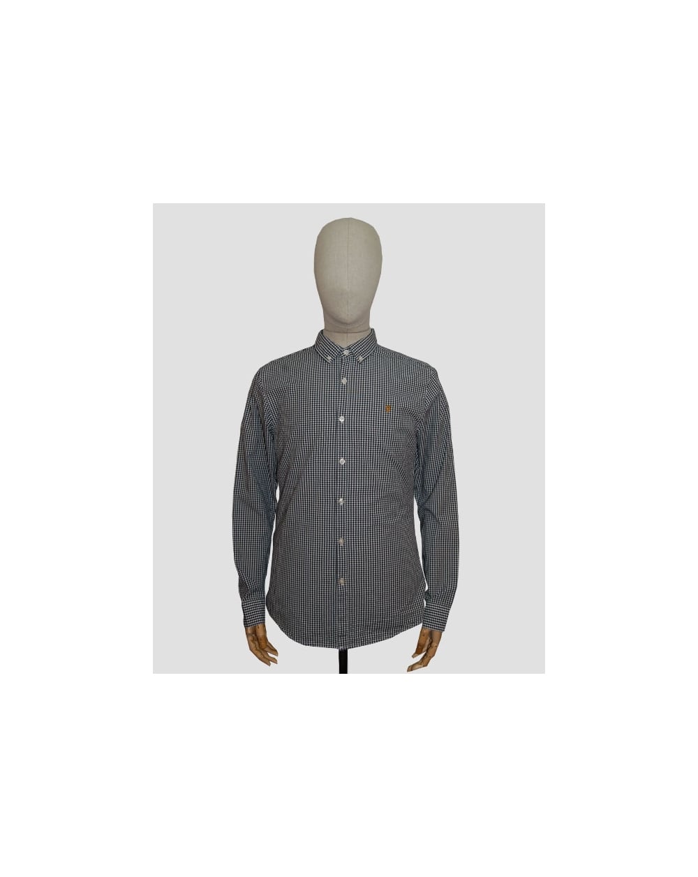 Farah Argyle Shirt Navy