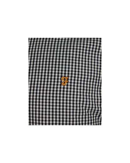 Farah Argyle Shirt Navy