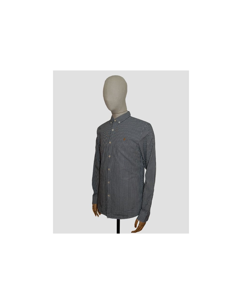 Farah Argyle Shirt Navy