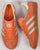 Adidas Gazelle Indoor Trainers in light orange