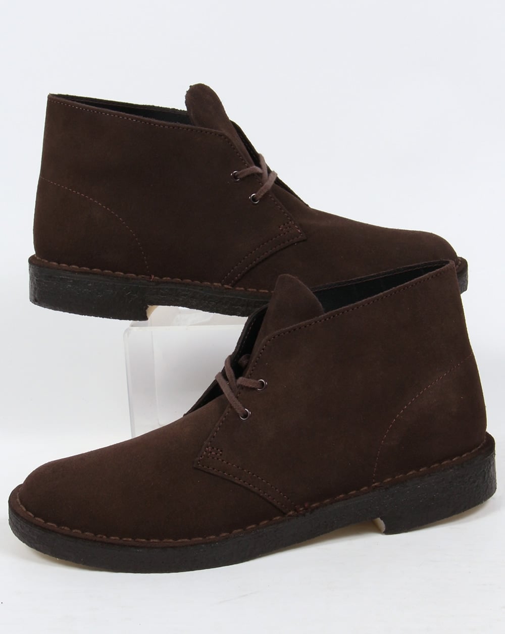 Clarks Originals Desert Boot In Suede Brown