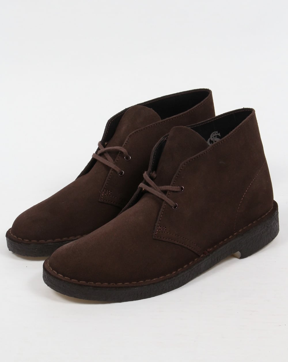 Clarks Originals Desert Boot In Suede Brown