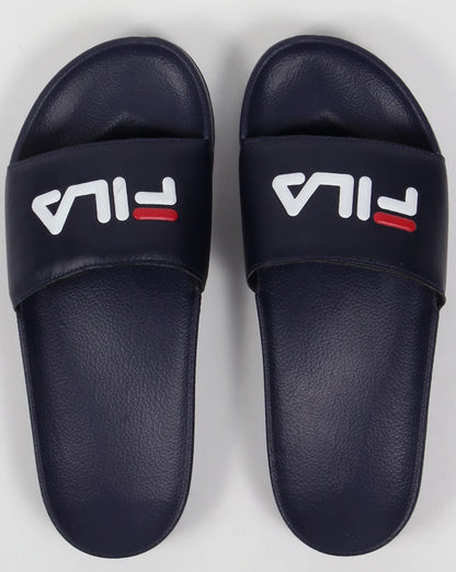 Fila Heritage Drifter Pool Sliders Navy