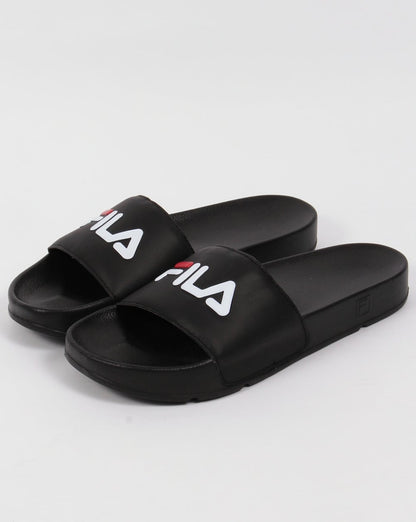 Fila Heritage Drifter Pool Sliders Black