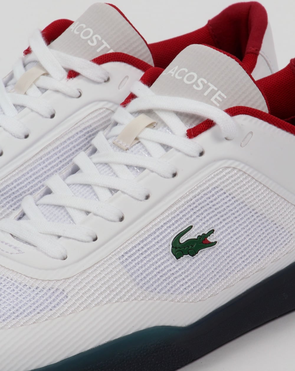 Lacoste Tramline Oly Trainers White/Navy