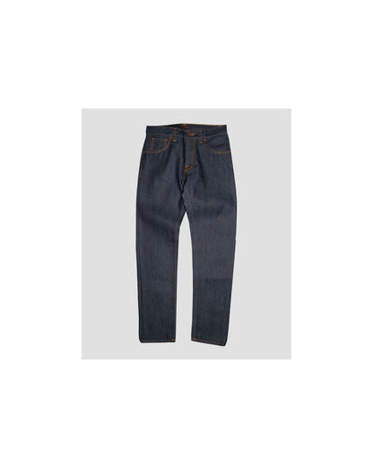 Nudie Jeans Steady Eddie Organic Tonal Dry Navy