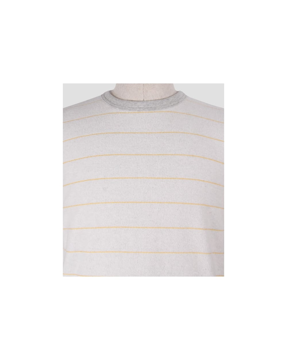 Ymc Reversible Chain Stitch Sweatshirt Grey