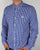 Pretty Green Ebsworth Gingham Shirt Navy