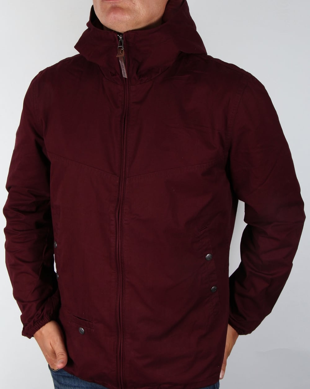Pretty Green Sevenoaks Jacket Burgundy
