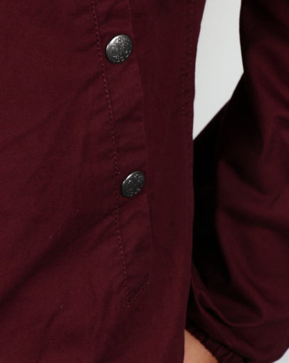 Pretty Green Sevenoaks Jacket Burgundy
