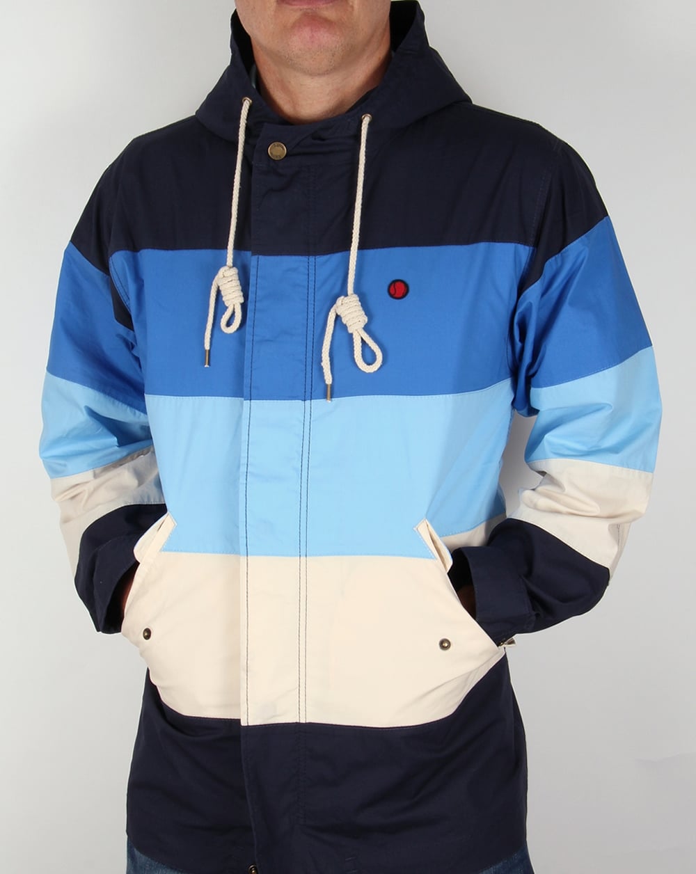 80s Casuals Nice MK II Yachting Jacket Blue