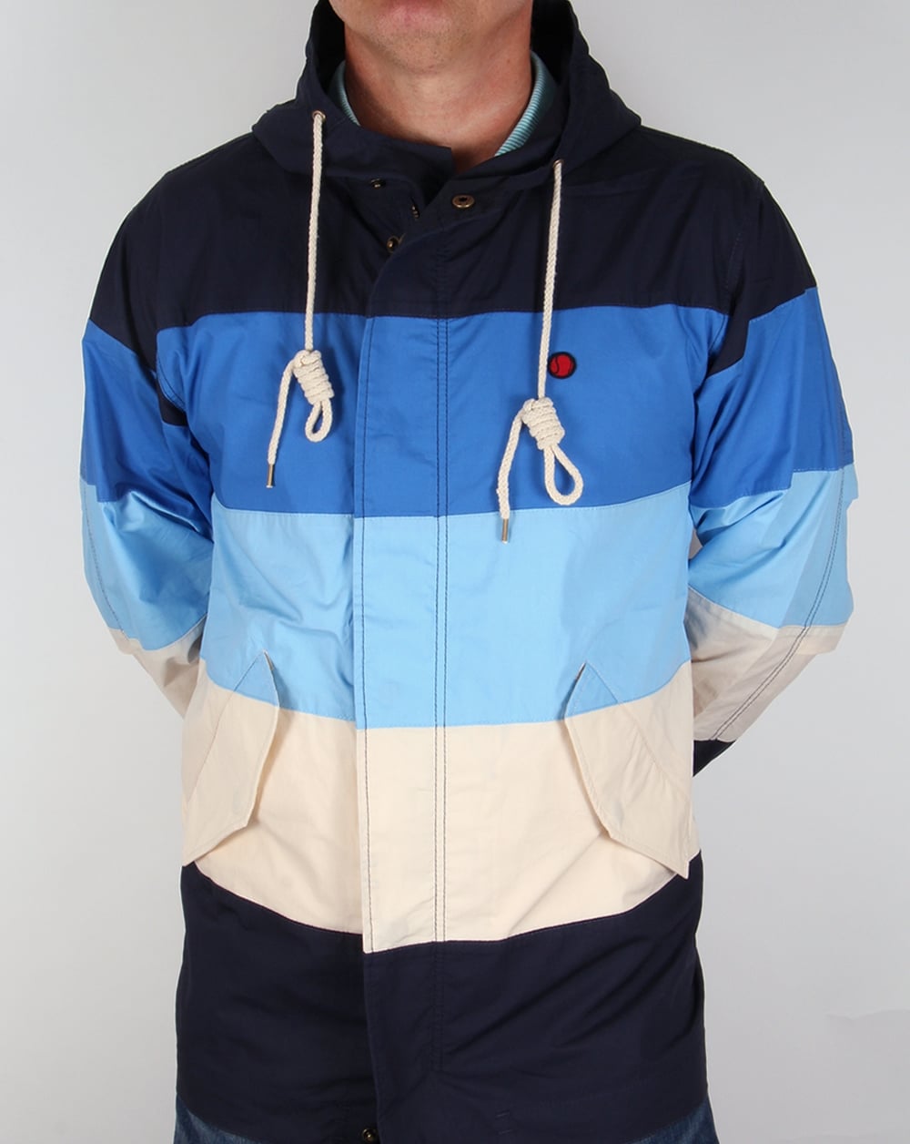 80s Casuals Nice MK II Yachting Jacket Blue