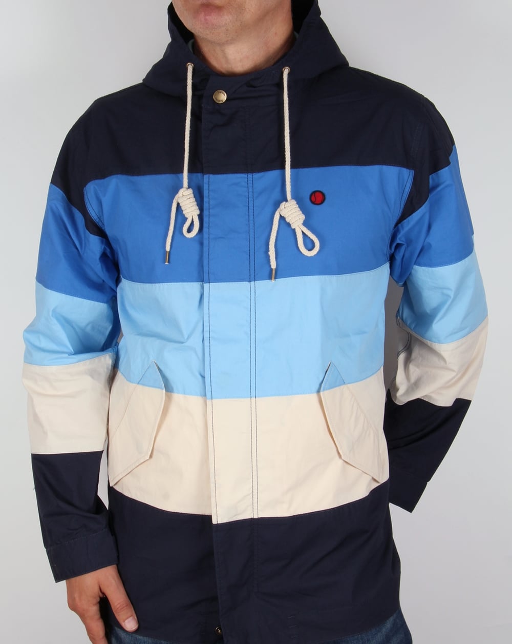 80s Casuals Nice MK II Yachting Jacket Blue