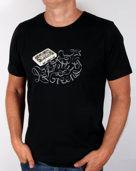 Pretty Green Cassette T-shirt Black