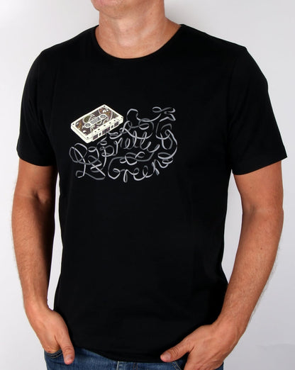 Pretty Green Cassette T-shirt Black