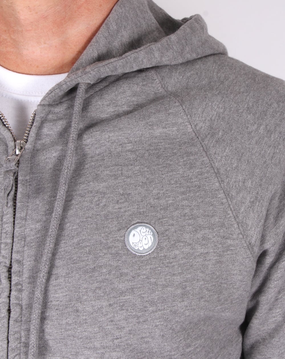 Pretty Green Oxted Hoody Mid Grey Marl