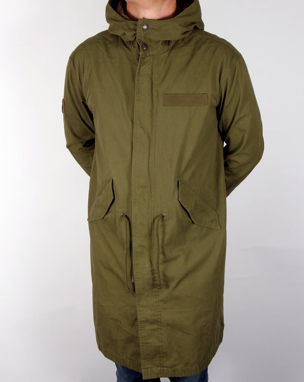 Pretty Green Winchester Parka Khaki
