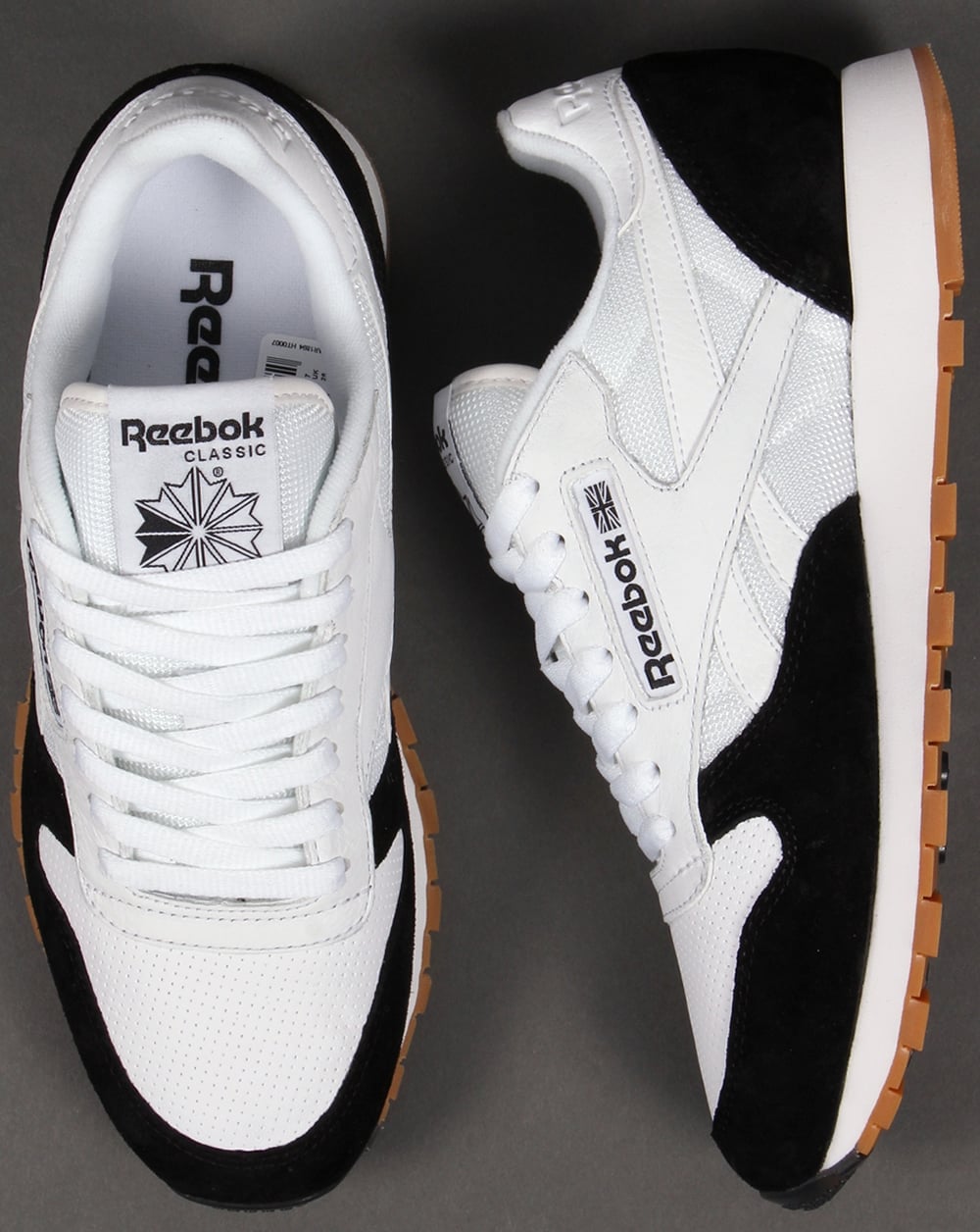 Reebok Classic Leather Perfect Split Trainers White/Black