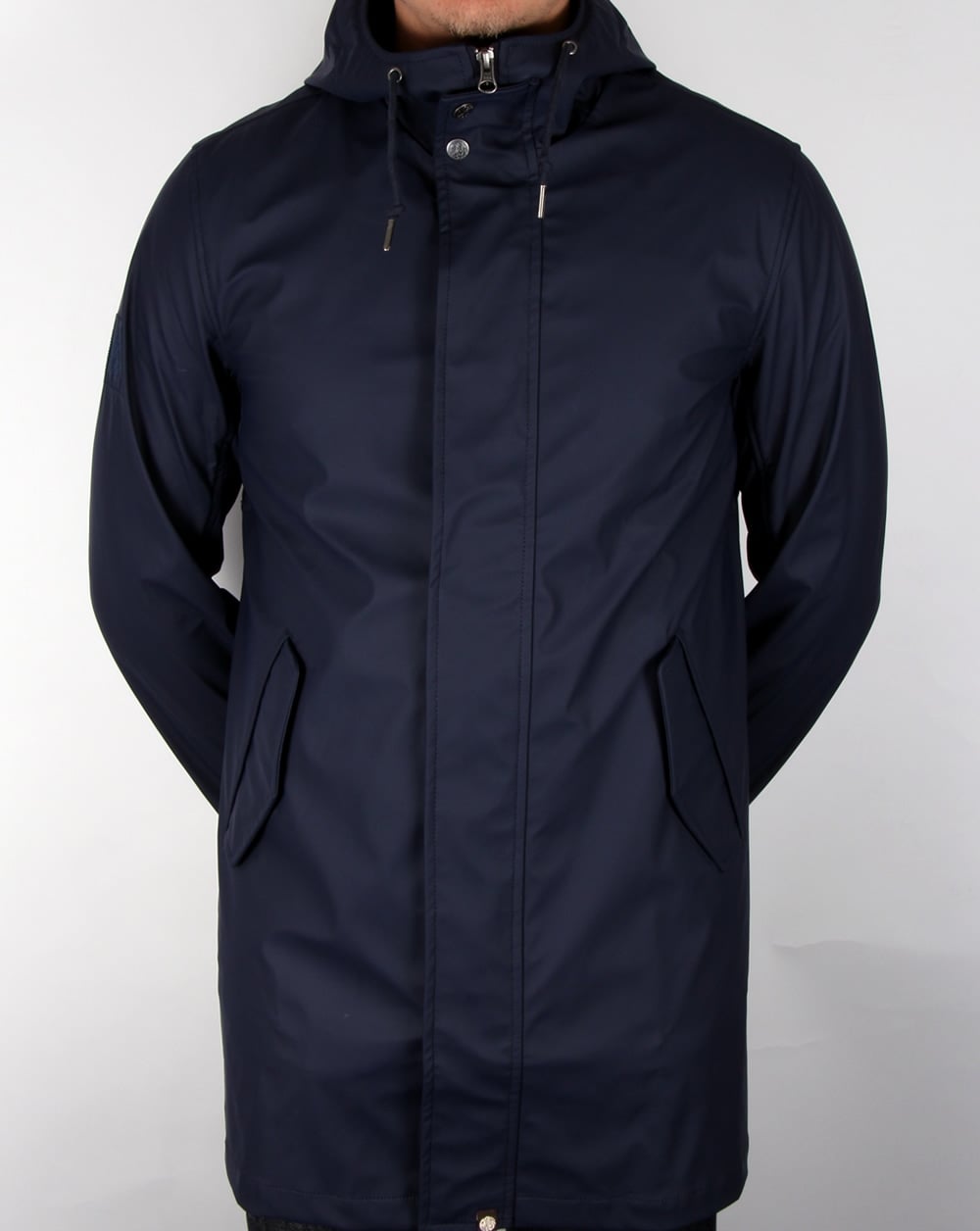 Pretty Green Tremain Parka Navy