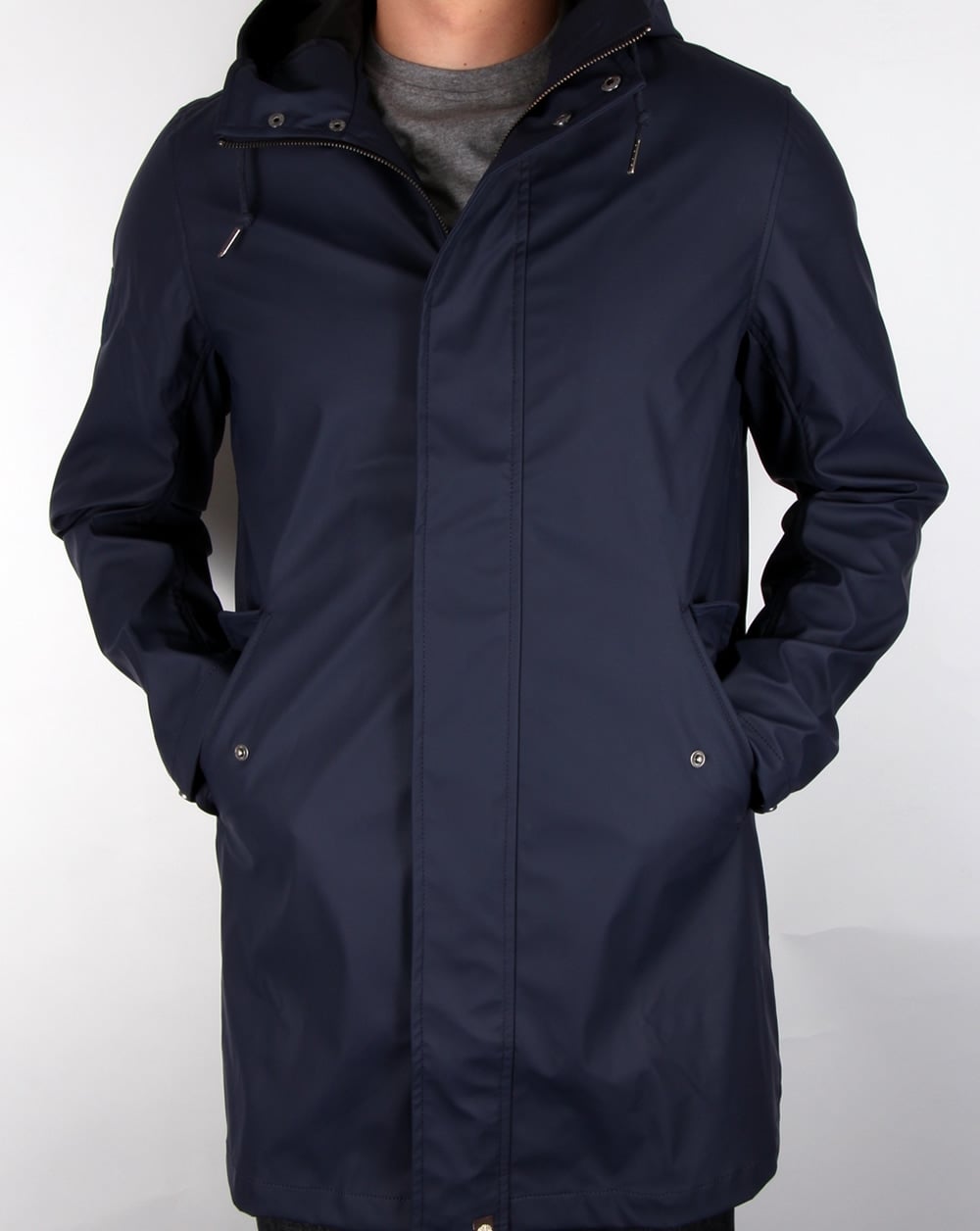 Pretty Green Tremain Parka Navy