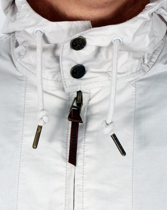 Pretty Green Pretty Green Wren Jacket Light Grey