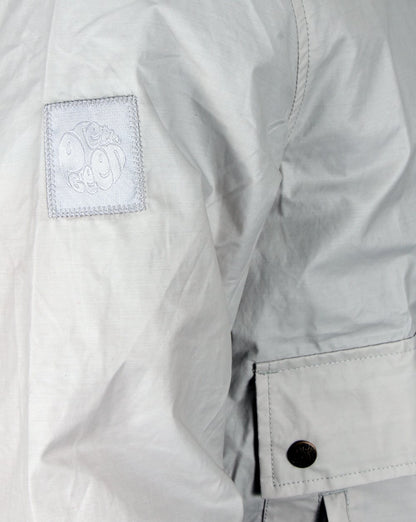 Pretty Green Wren Jacket Light Grey