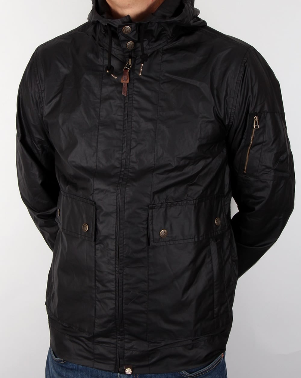 Pretty Green Wren Jacket Black