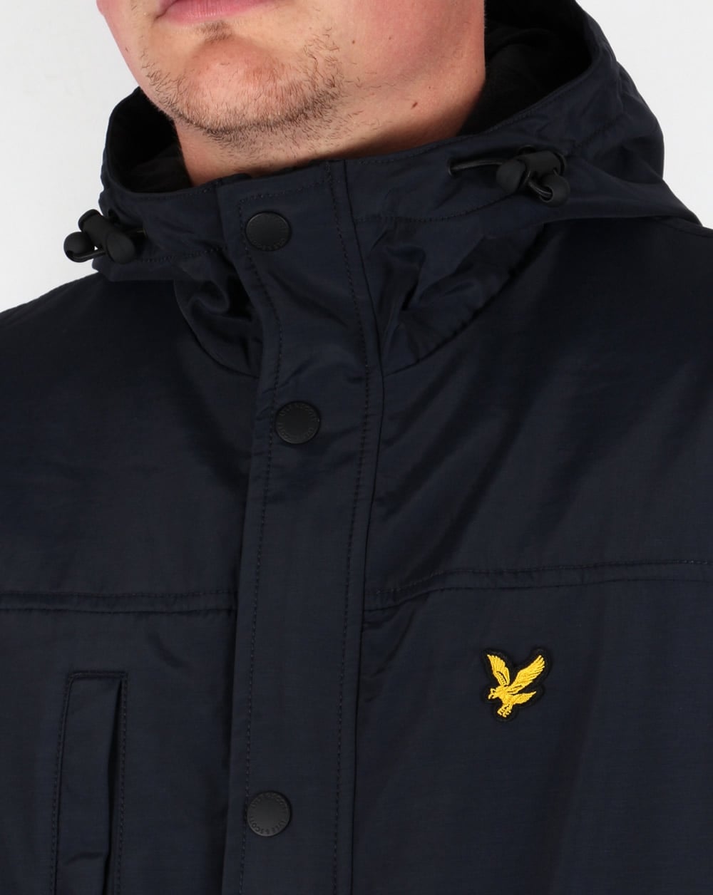 Lyle And Scott Microfleece Lined Jacket Navy