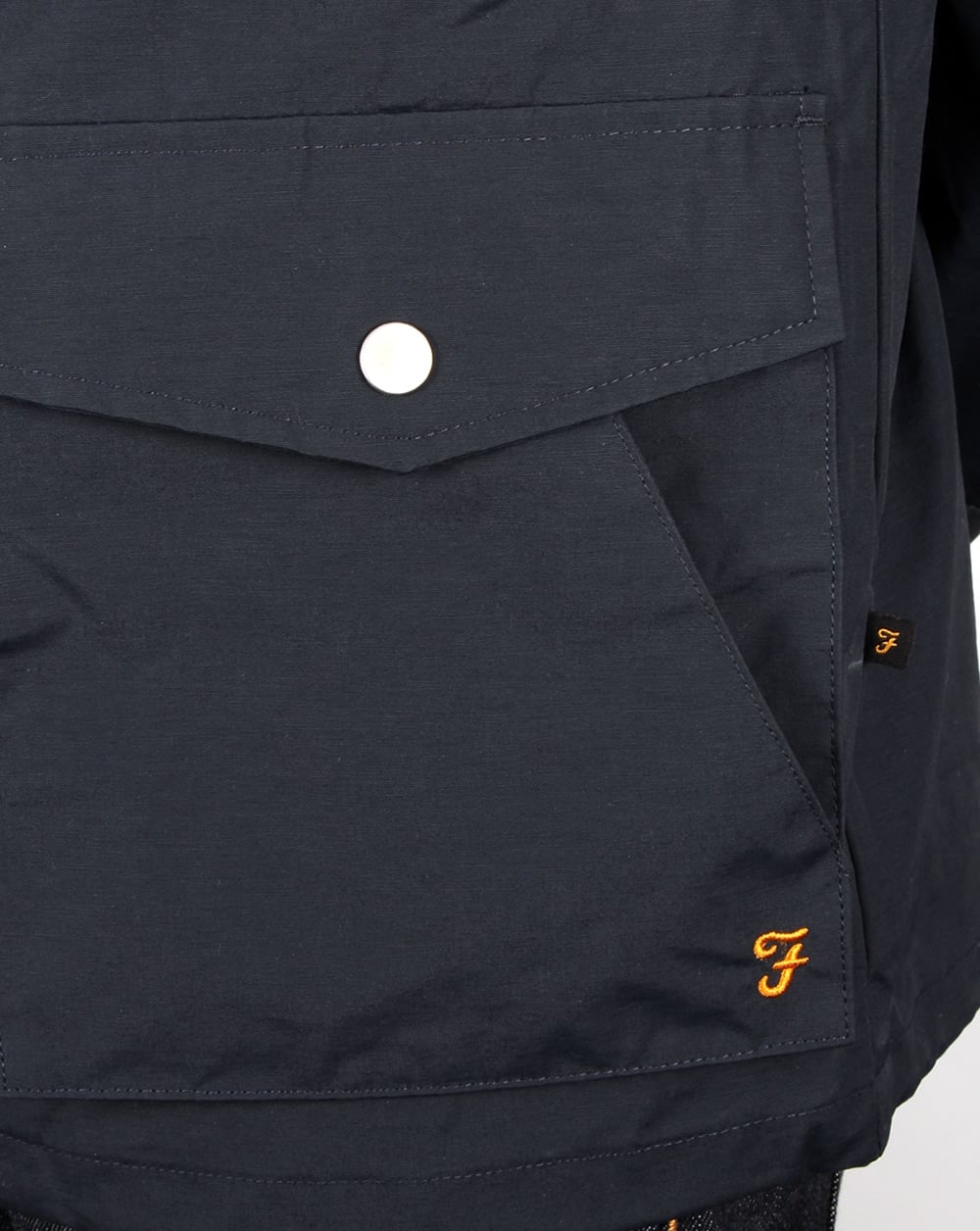 Farah Atwood Parka True Navy