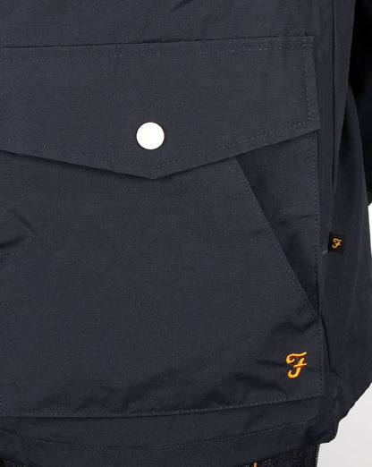 Farah Atwood Parka True Navy