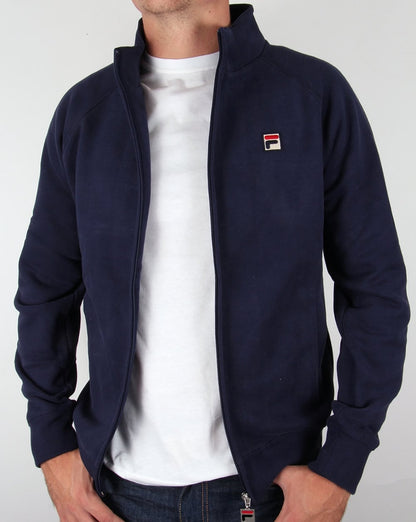 Fila Vintage Funnel Sweat Track top Navy