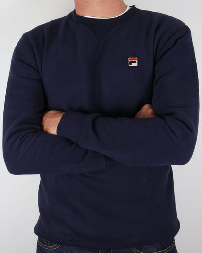 Fila Vintage Premium Navy Sweatshirt