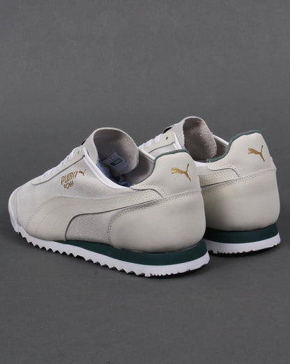 Puma Roma OG Leather Trainers White/Green