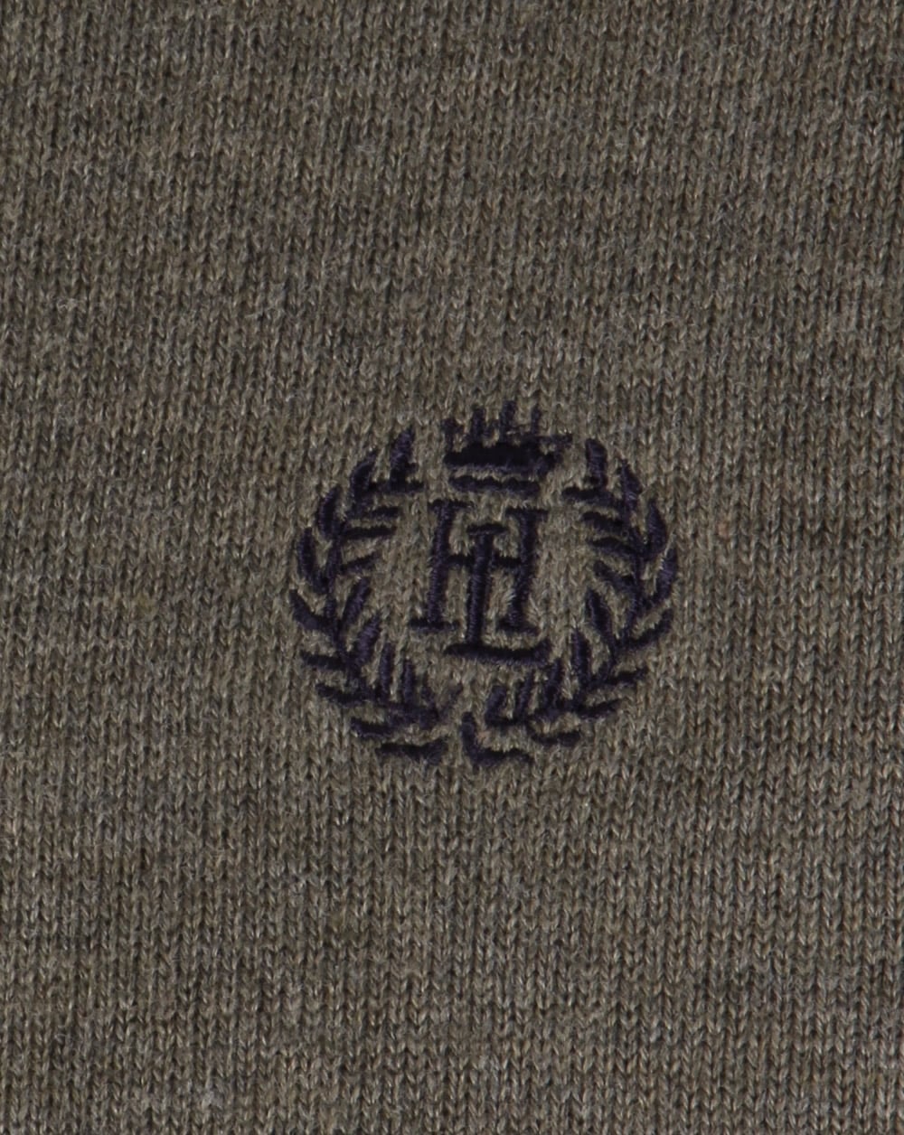 Henri Lloyd Crew Neck Knit Olive Marl